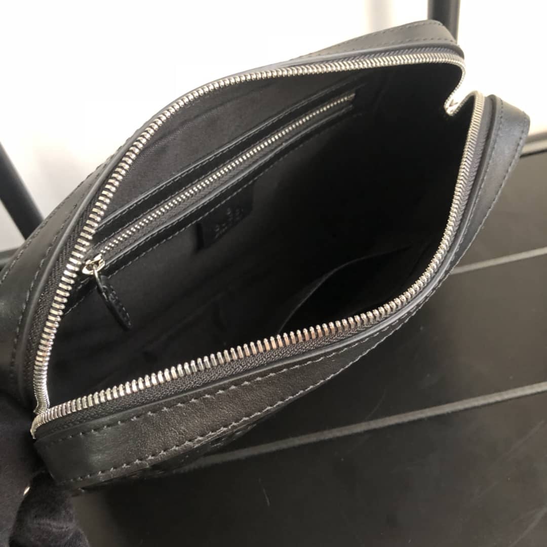 Gvc*1 GG Svp*me Wash Bag Replica Black 495562