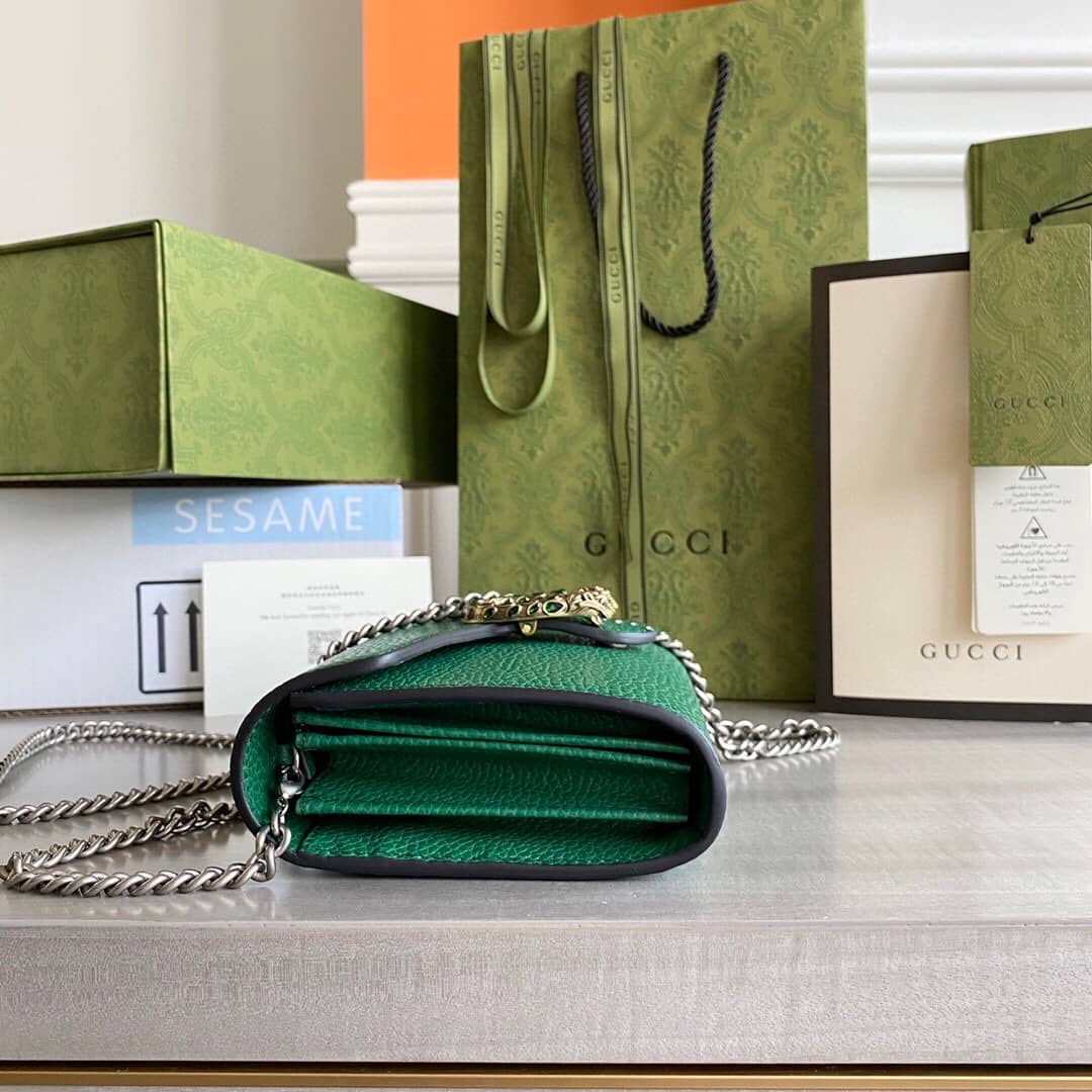 Gvc*1 Dionysus Chain Wallet Shoulder Bag Replica Green 401231
