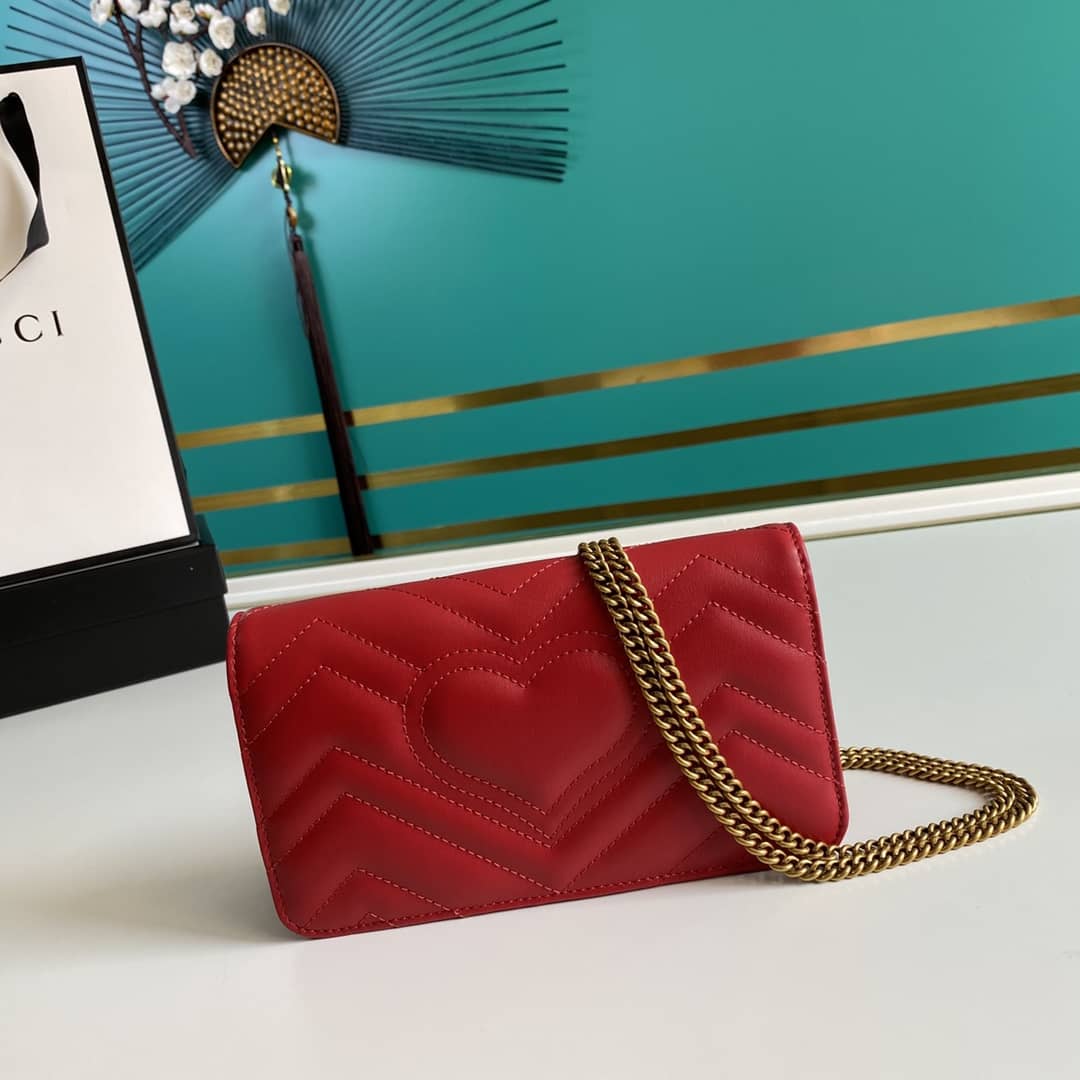 Gvc*1 Crossbody Dupe Marmont GG Matelassé 488426