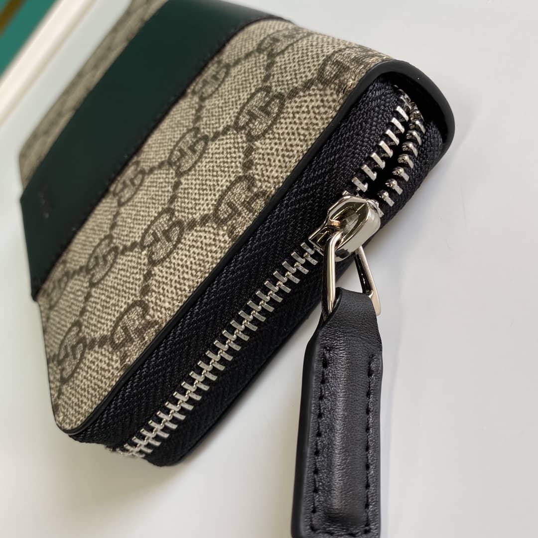 Gvc*1 GG Svp*me Round Fastener Long Wallet Replica 451249