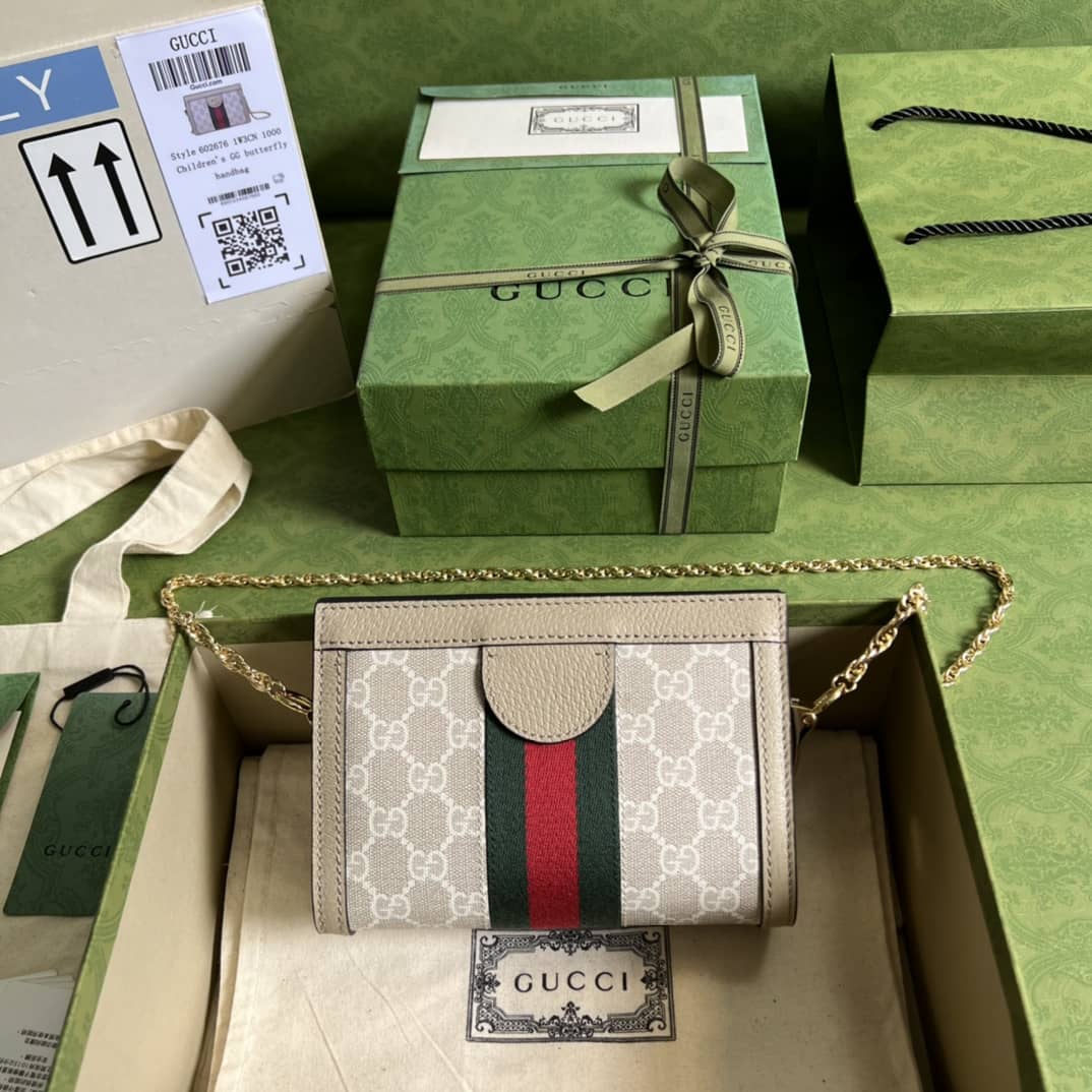 Gvc*1 Ophidia Mini GG Svp*me 602676 Replica Crossbody Bag