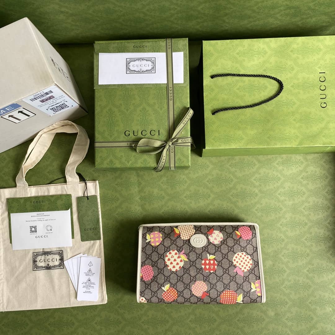 Gvc*1 Les Pommes Ophidia Pouch Replica 664114