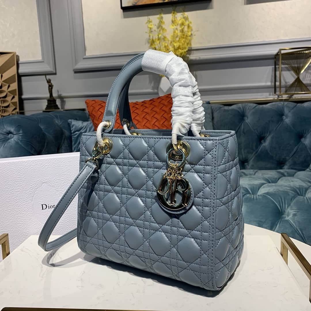 Chr1st1an D10r Lady D10r 24CM Replica Bag