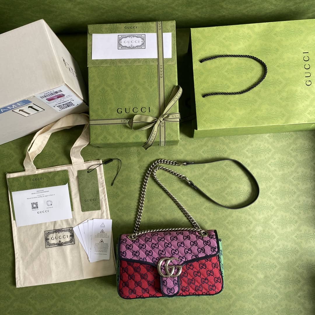 Gvc*1 Marmont GG Small matelassé Shoulder Bag Replica 443497
