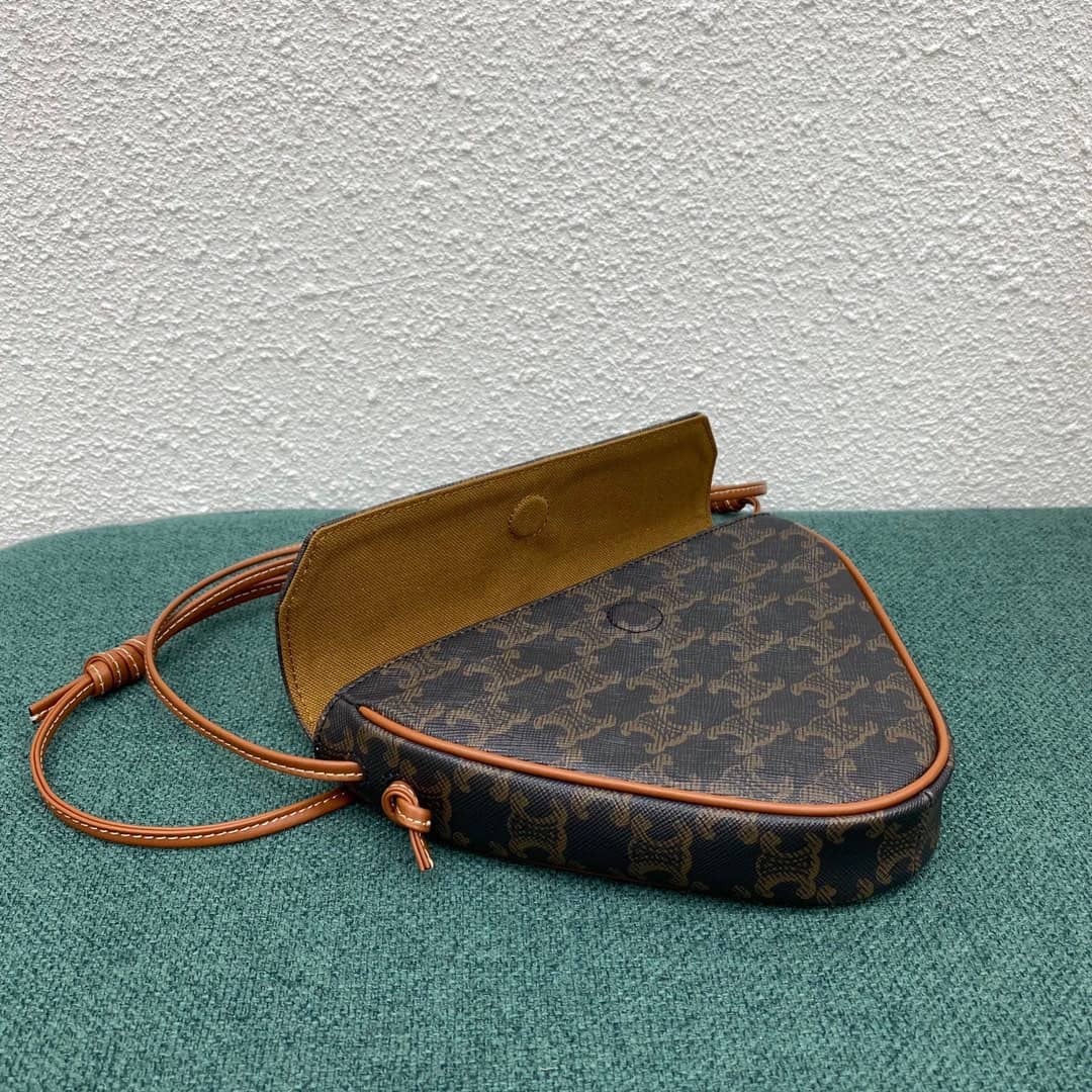 Ce1i*e Triomphe Bag Dupe Canvas Print Replica Bag