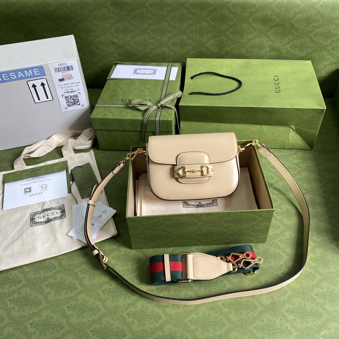 Gvc*1 1955 Horsebit Svp*me GG Canvas Mini Shoulder Bag Replica 658574