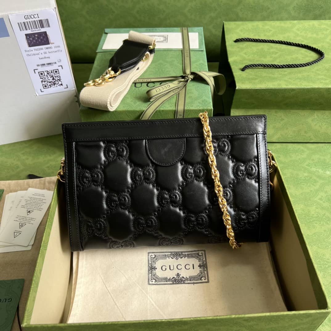Gvc*1 GG Matelassé Leather 702200 Replica Shoulder Bag