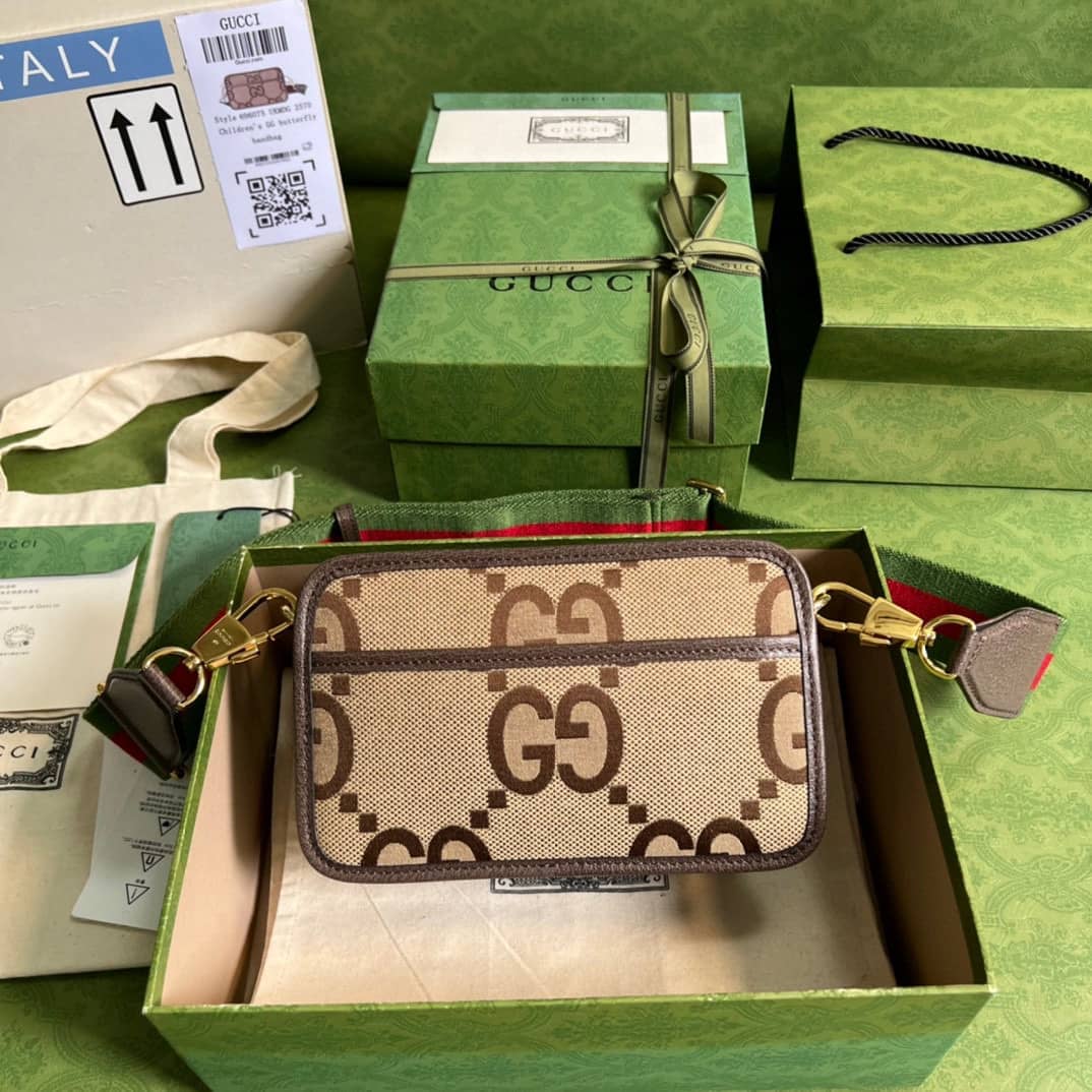Gvc*1 Jumbo GG Mini Crossbody Bag 696075 Replica