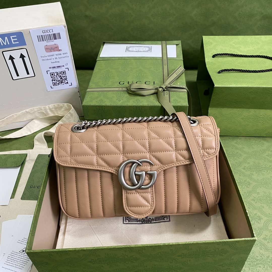 Gvc*1 Marmont GG Small matelassé Shoulder Bag Replica 443497