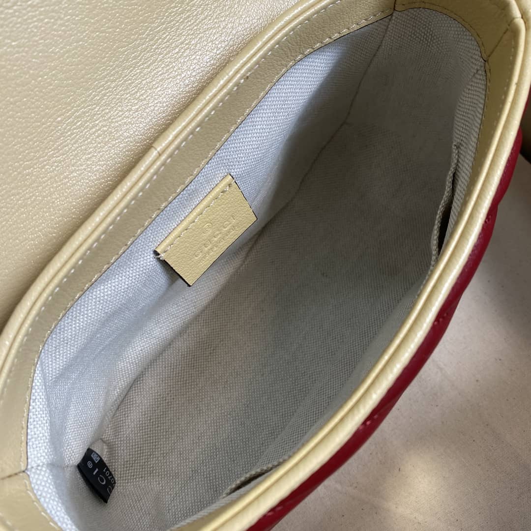 Gvc*1 Marmont GG Mini Top Handle Bag Replica 583571