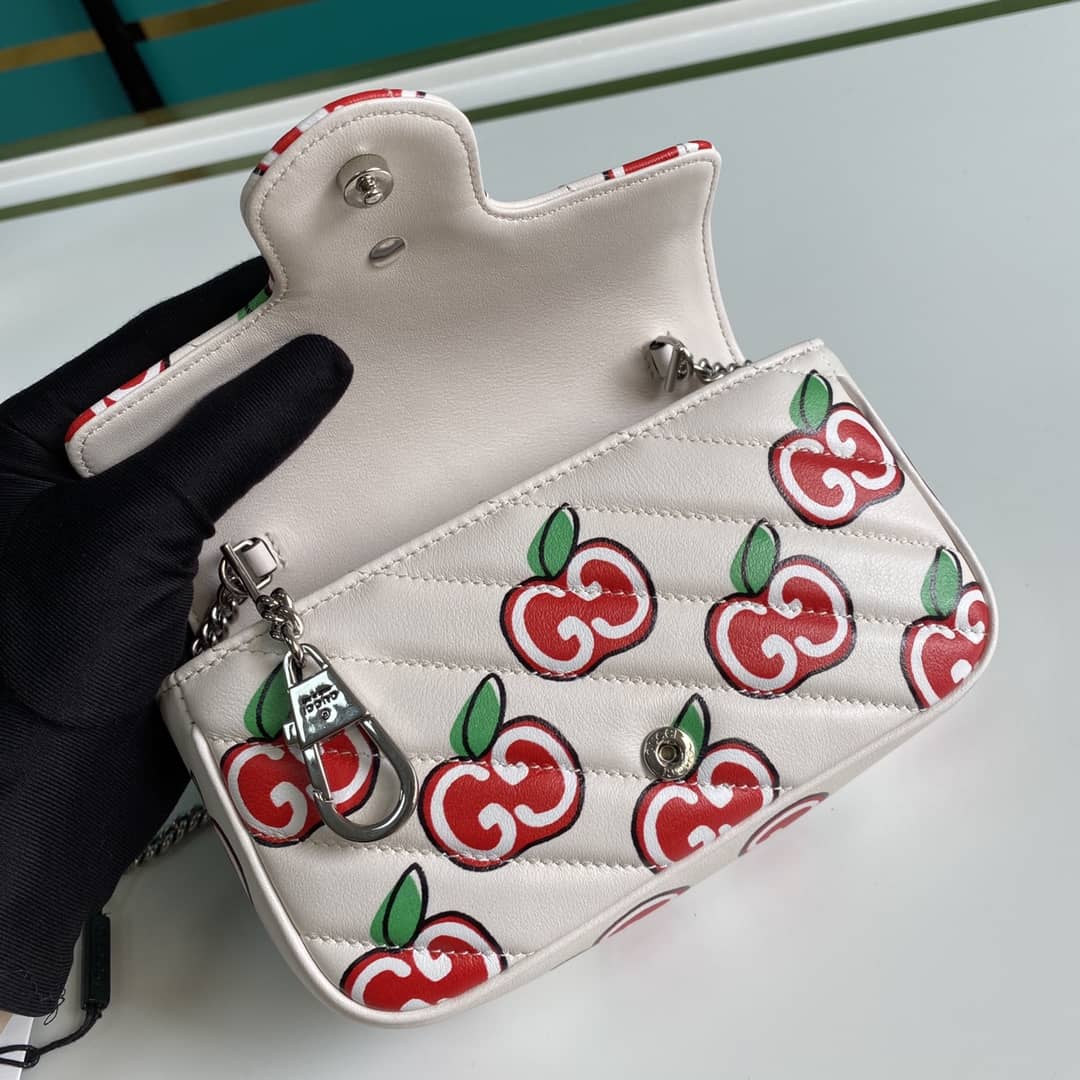 Gvc*1 GG Marmont Matelassé Mini Crossbody Bag Replica 476433