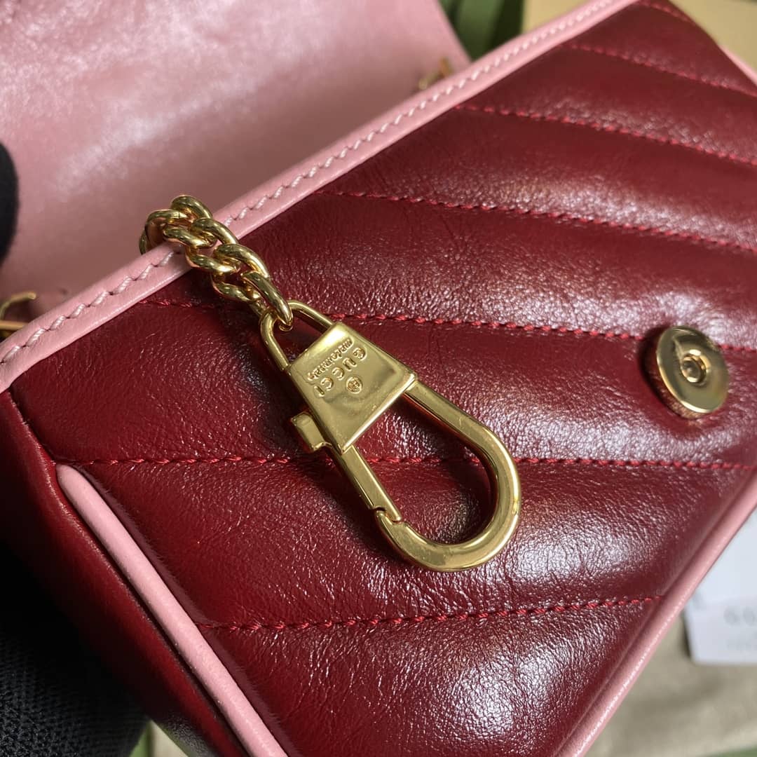 Gvc*1 Marmont GG Mini Chain Shoulder Bag Replica 574969