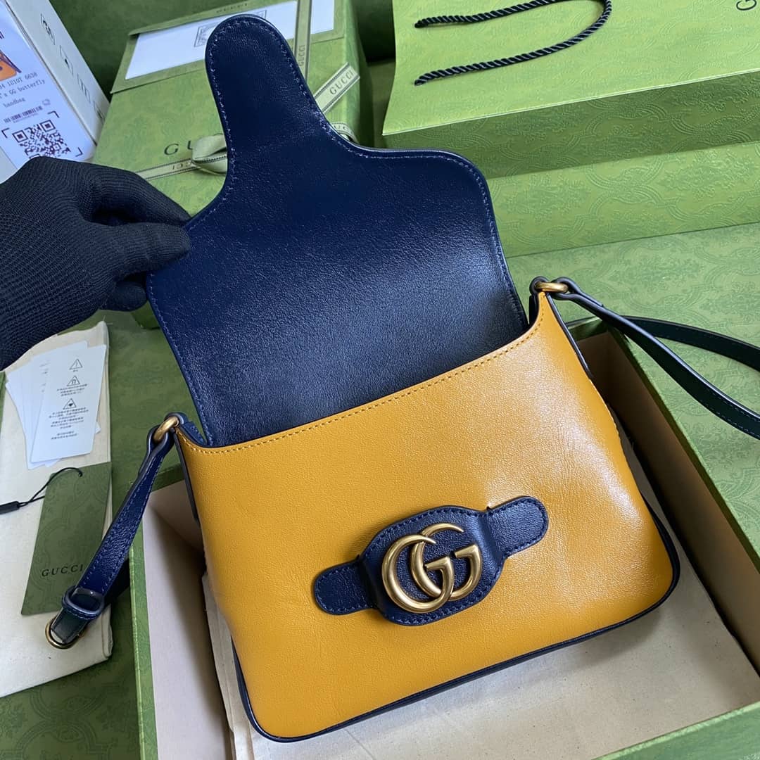 Gvc*1 Double G Messenger Shoulder Bag Replica 648934