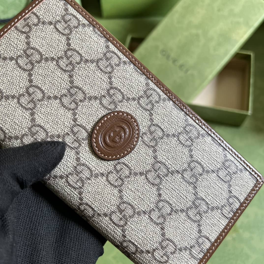 Gvc*1 92TCN Svp*me Canvas Long Wallet Replica 672947