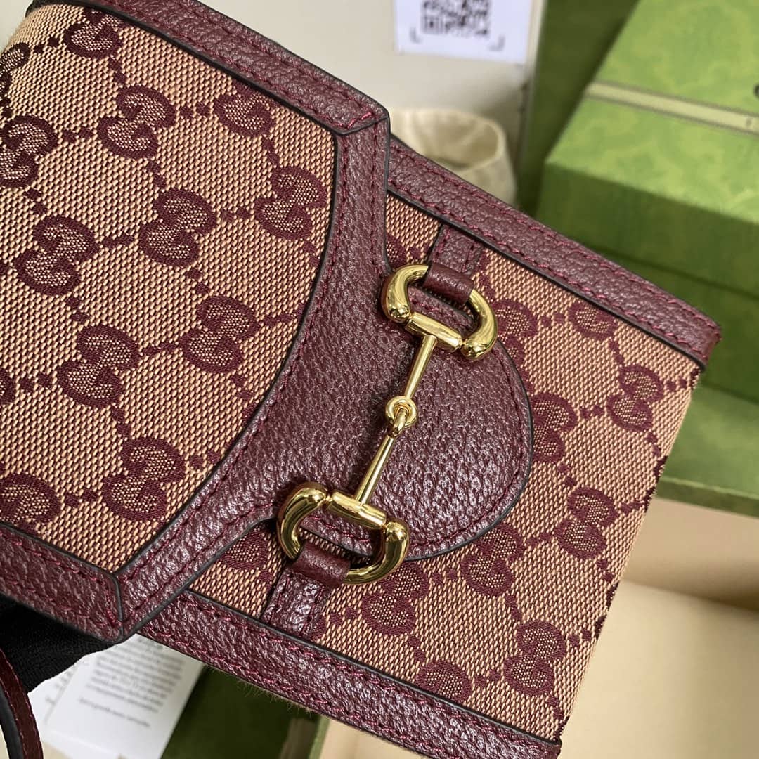Gvc*1 1955 Horsebit Mini Phone Bag Replica 625615
