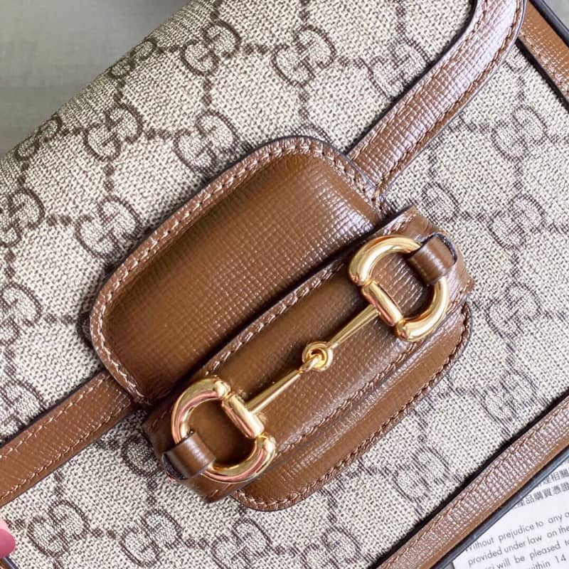 Gvc*1 Horsebit 1955 Mini Bag Replica Brown 658574