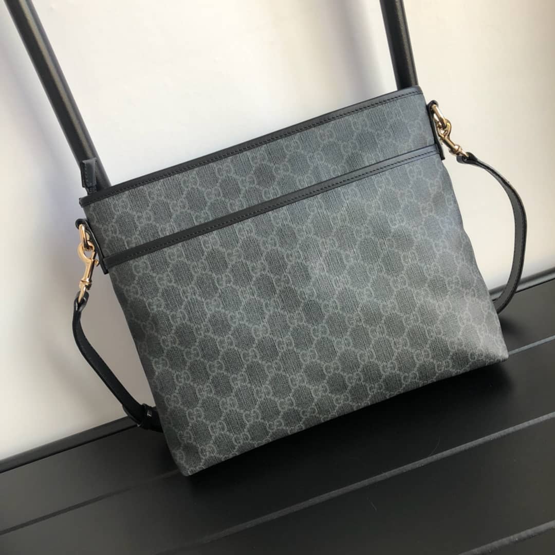 Gvc*1 GG Svp*me Shoulder Bag Replica Gray 388924
