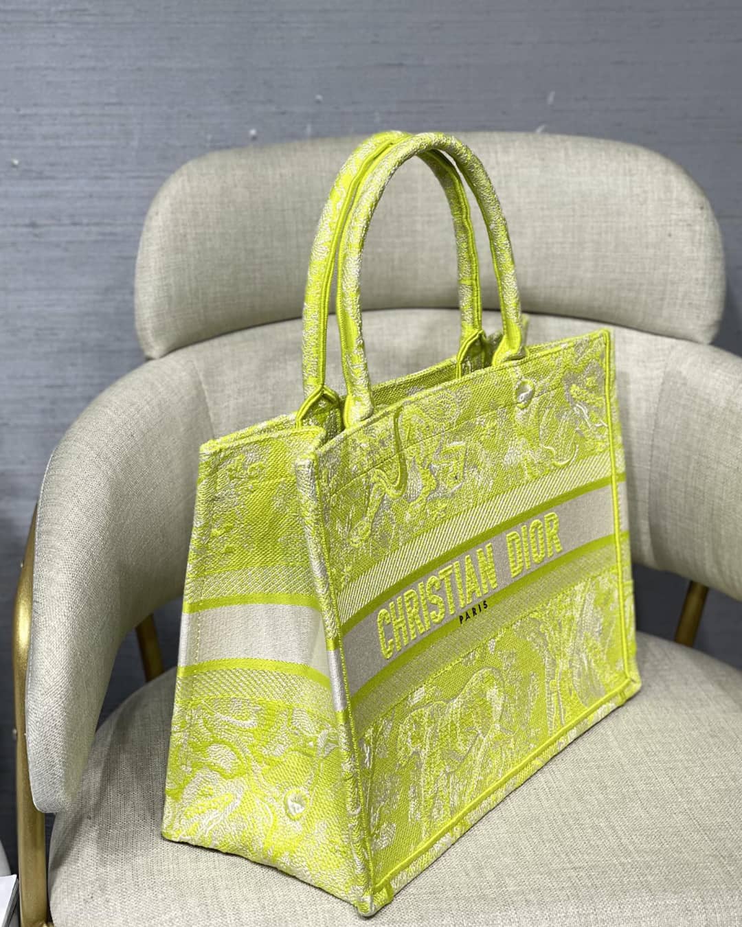 Chr1st1an D10r Tote Bag Dupe CD Book Embroidery