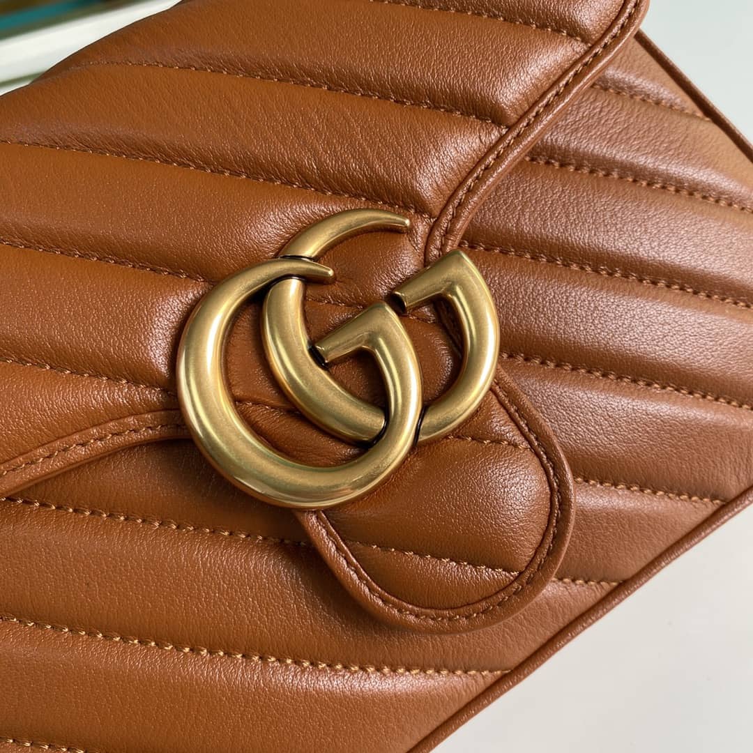 Gvc*1 Marmont GG Mini Top Handle Bag Replica 583571