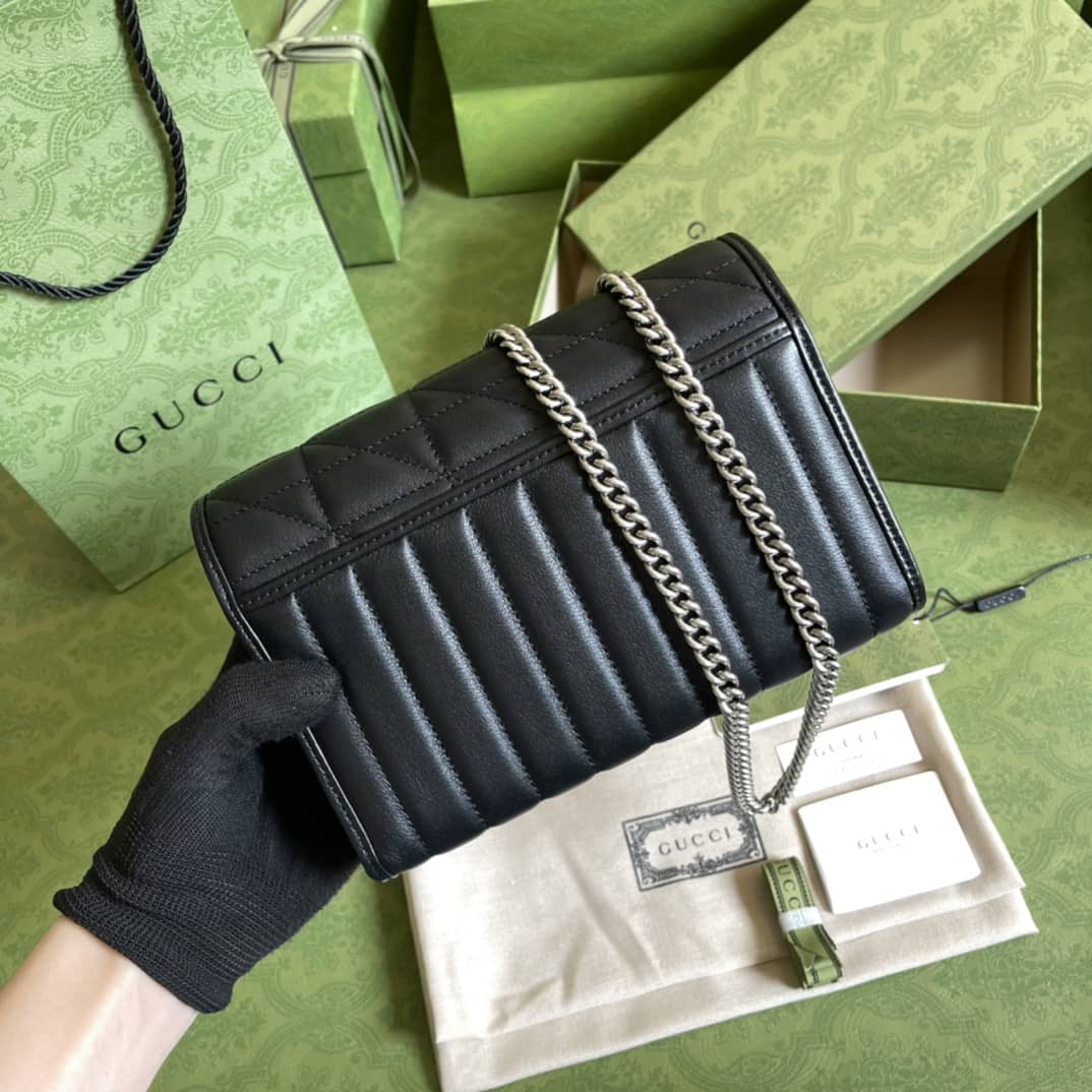 Gvc*1 Marmont GG Matelassé Mini Bag Replica 474575