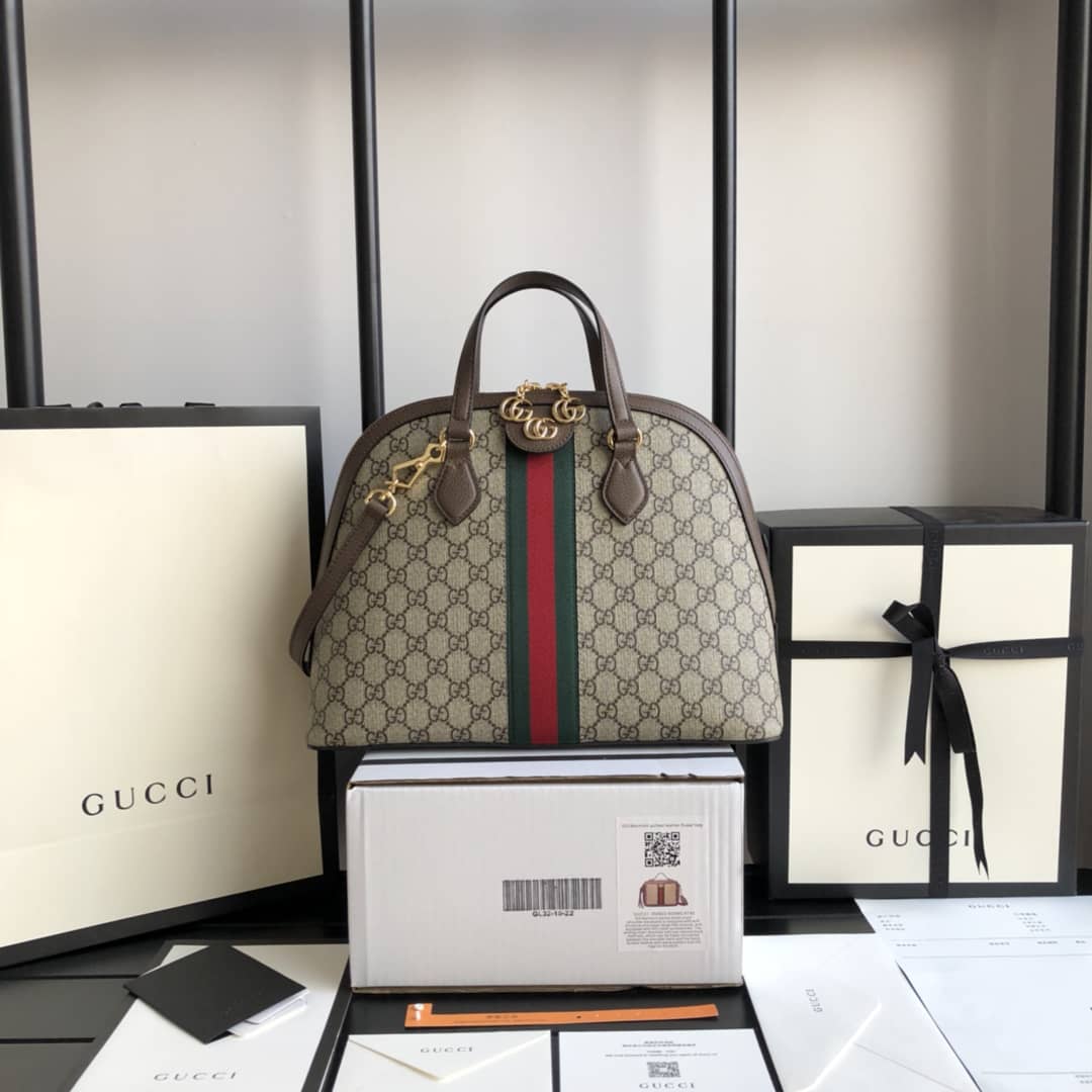 Gvc*1 Ophidia GG Medium Top Handle Replica Bag 524533