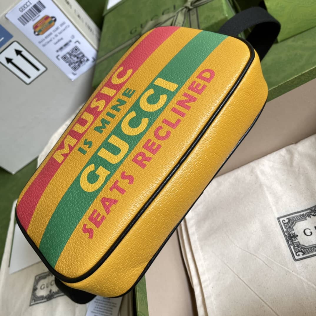 Gvc*1 Disney Svp*me GG Canvas Leather Belt Bag Replica 602695