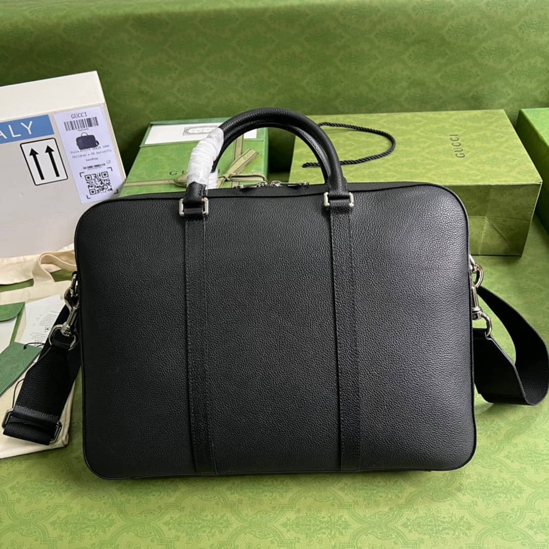 Gvc*1 Business Case With GG Logo Black 674174 Replica Mens Bag