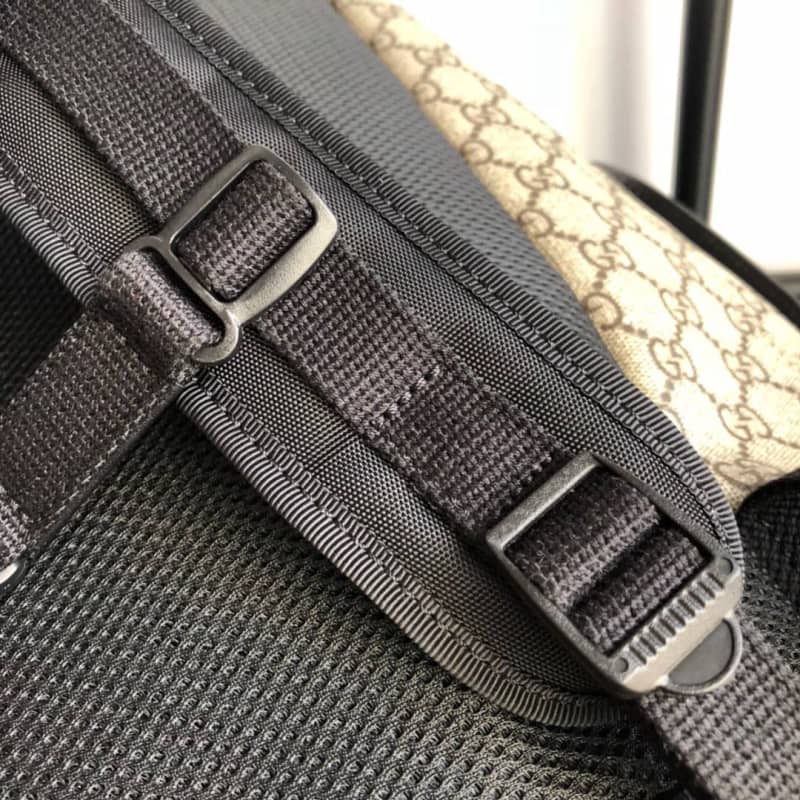 Gvc*1 Soft GG Svp*me Canvas Replica Backpack Beige 450958
