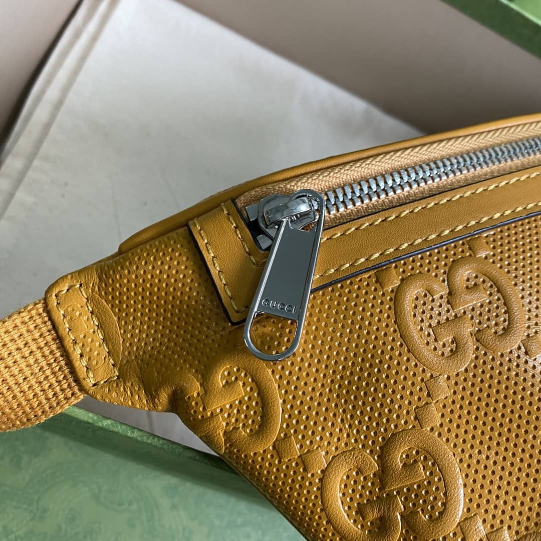Gvc*1 GG Embossed Belt Bag Replica 658582