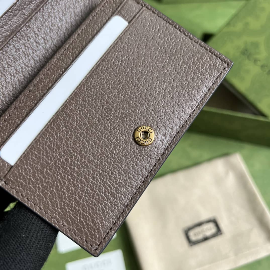 Gvc*1 Diana Jumbo GG Card Case Wallet 658244 Replica