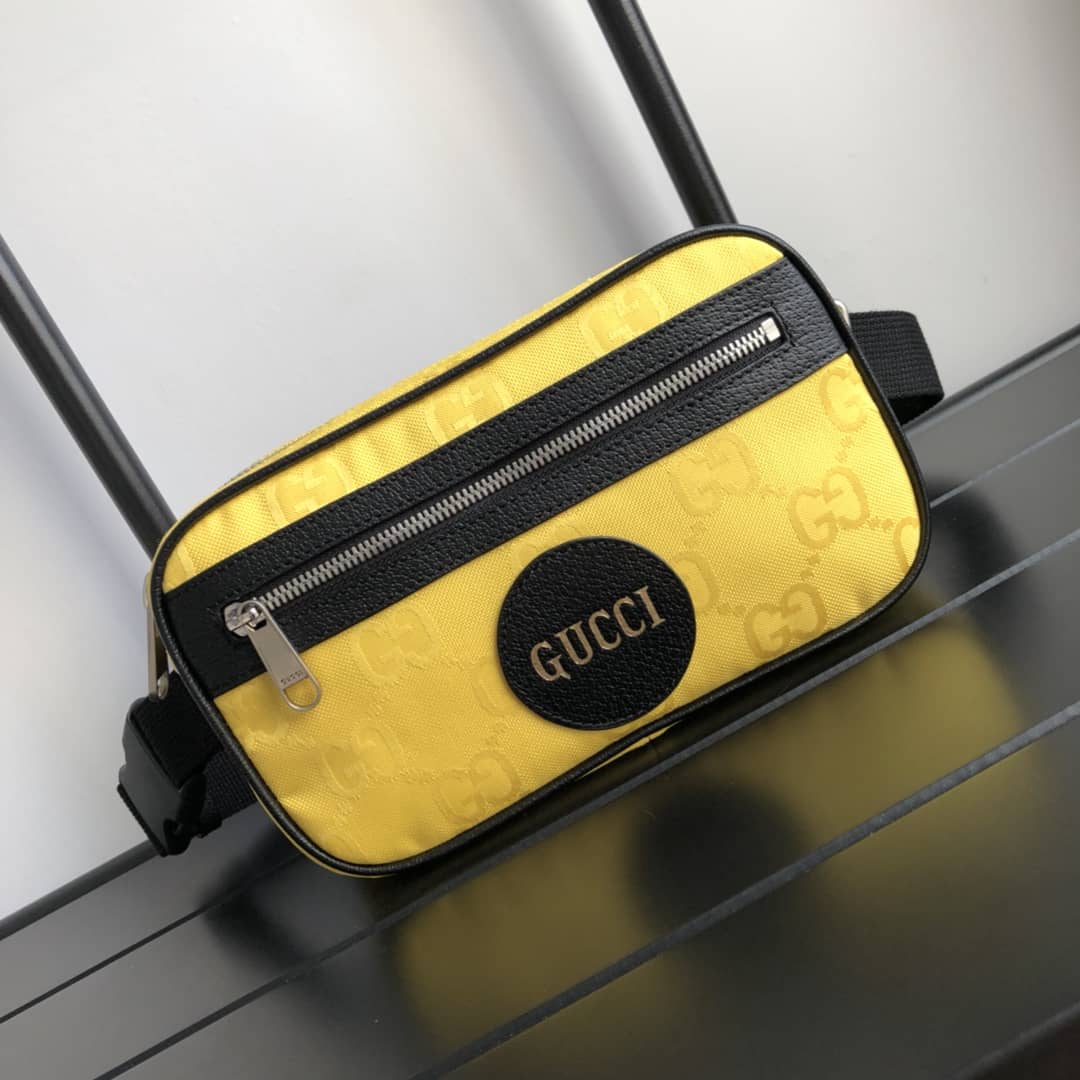 Best Replica Gvc*1 Off The Grid GG Belt Bag Replica Yellow 631341(ColaReps)