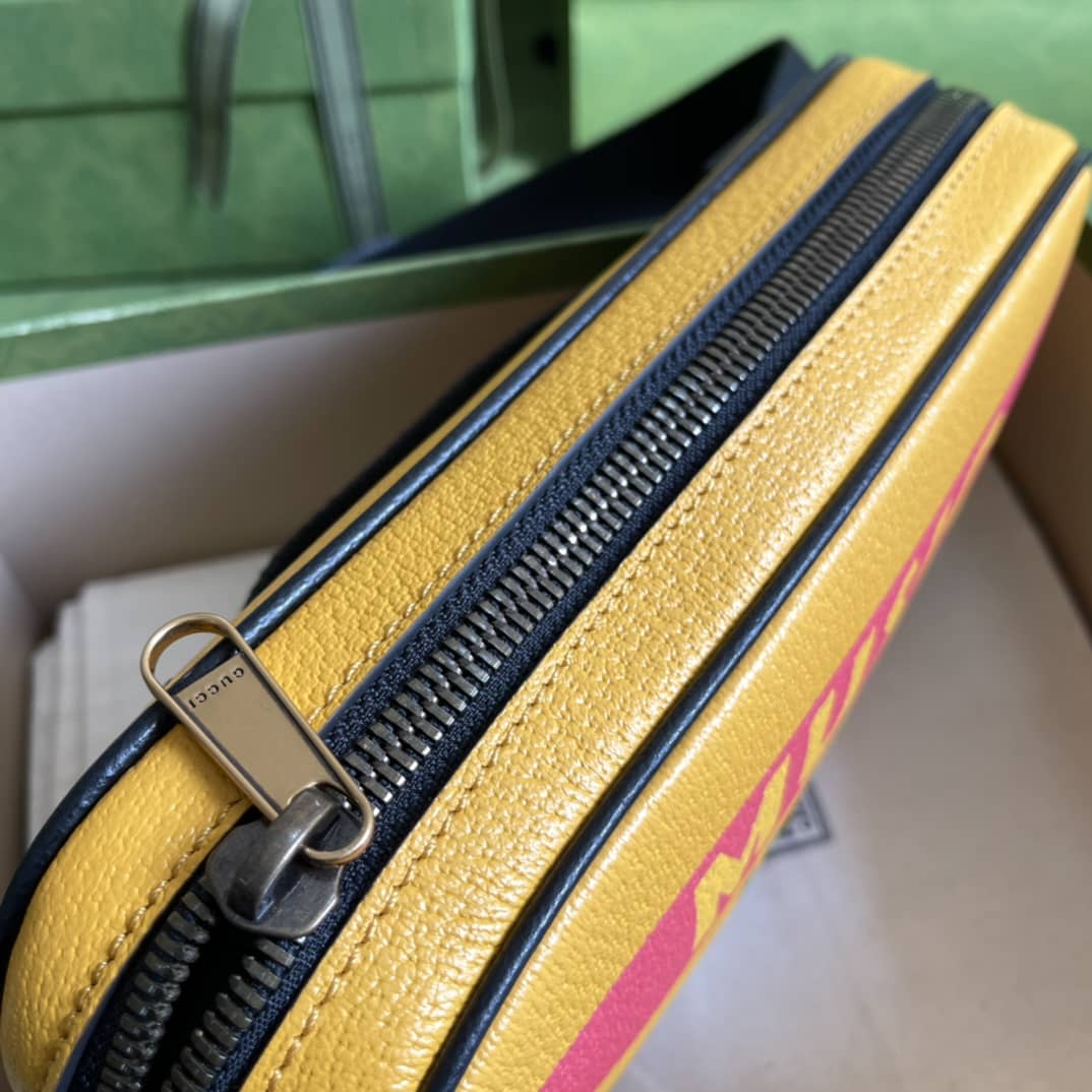 Gvc*1 Disney Svp*me GG Canvas Leather Belt Bag Replica 602695