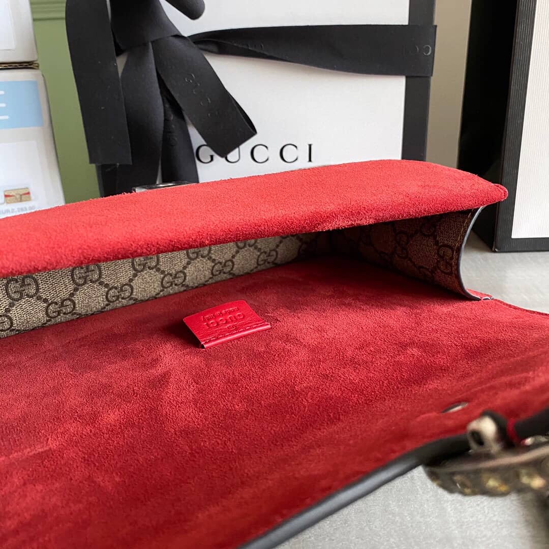 Gvc*1 GG Dionysus Small Shoulder Bag Replica Red 499623