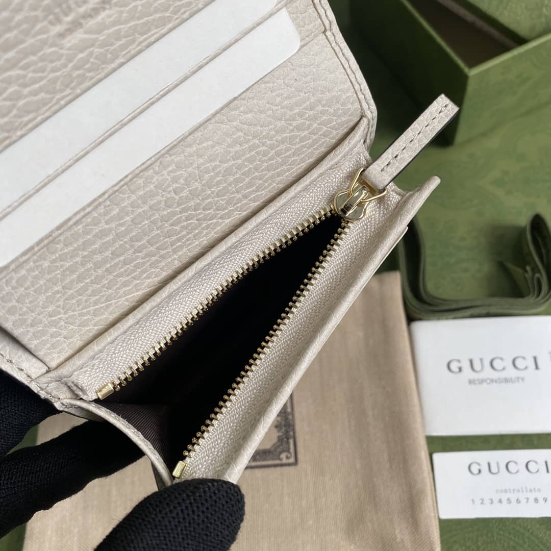 Gvc*1 Marmont GG Card Case Wallet Replica 658610