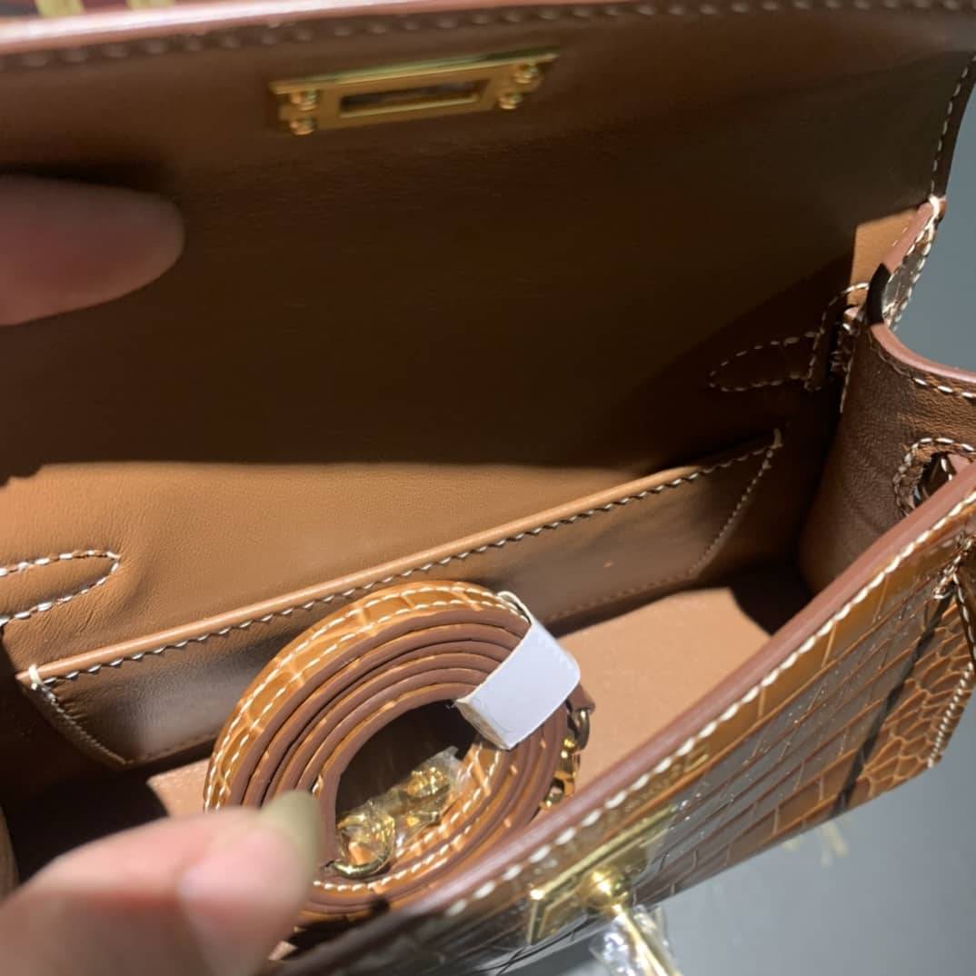 H**me5 Replica Kelly Mini 19CM Bag