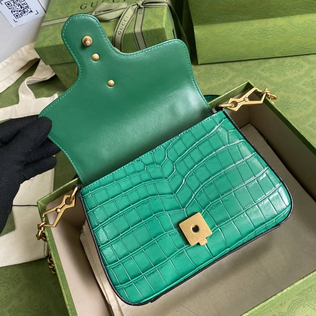 Gvc*1 Marmont GG Mini Top Handle Bag Replica 547260
