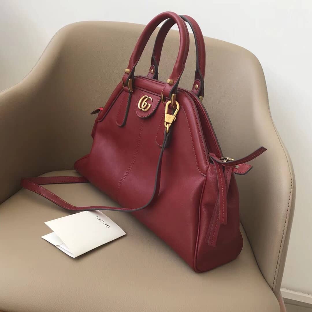 Gvc*1 ReBelle Medium Top Handle Bag Replica Red 516459