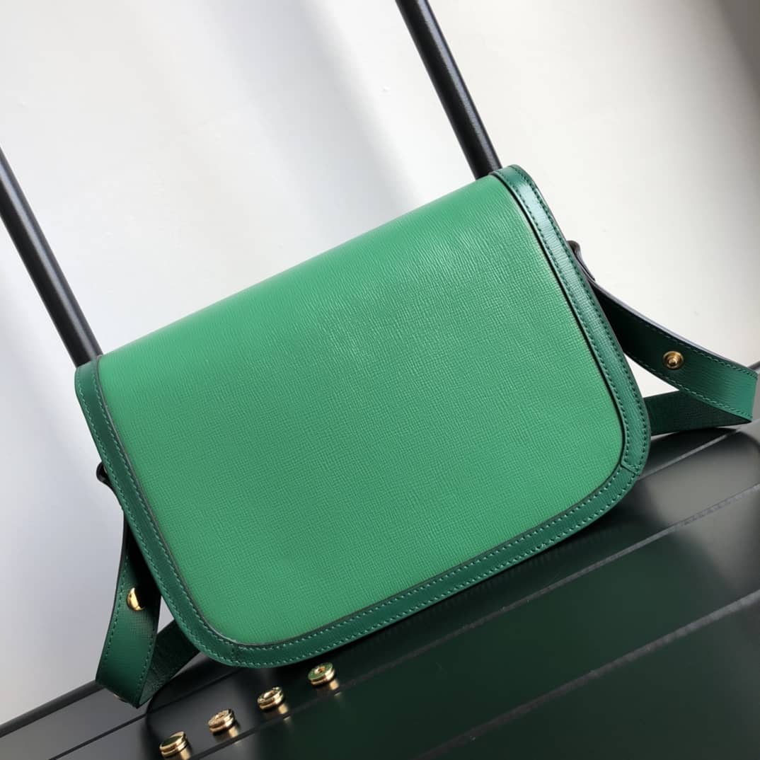 Gvc*1 Horsebit 1955 Shoulder Bag Replica Green 602204