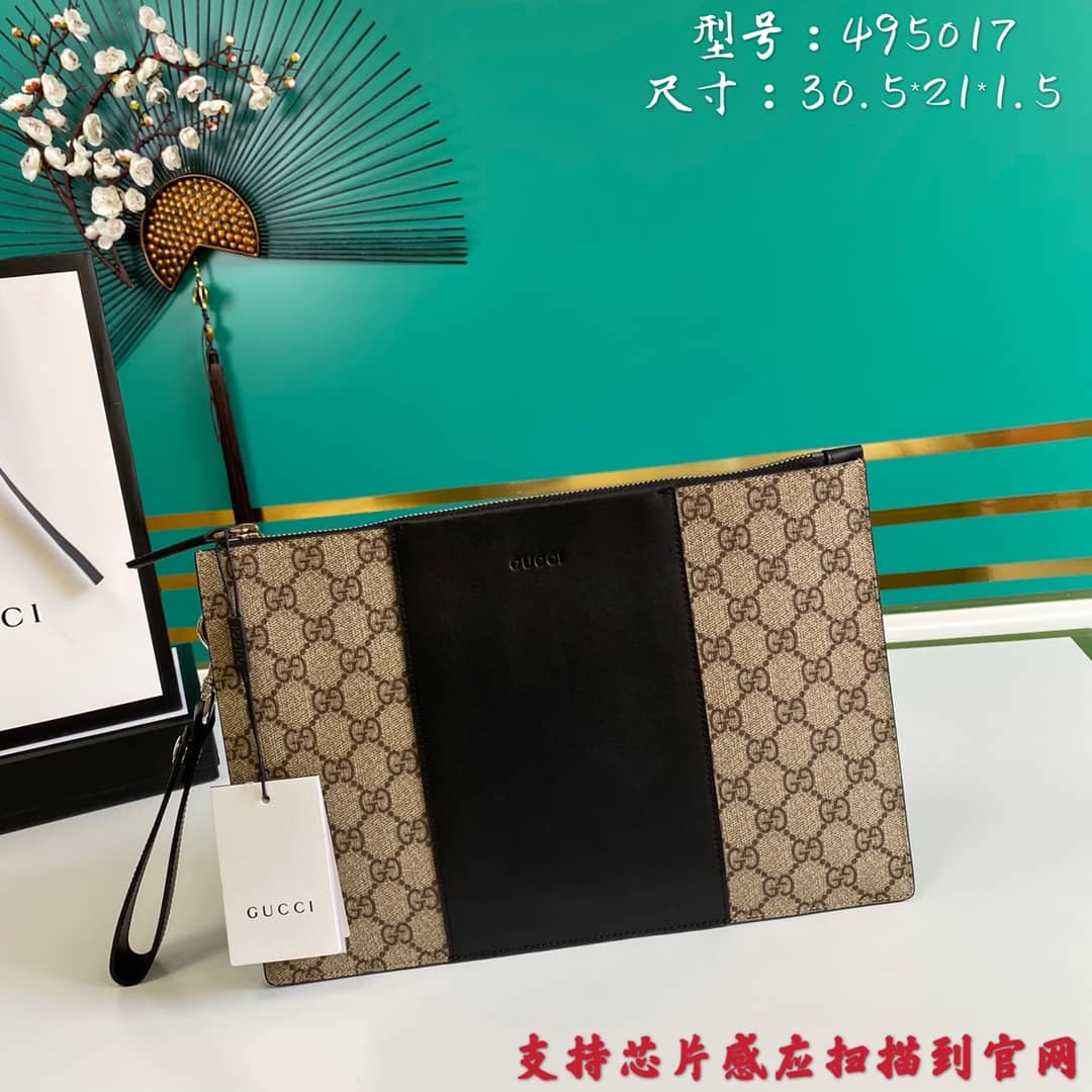 Gvc*1 GG Svp*me Canvas Pouch Replica 495017