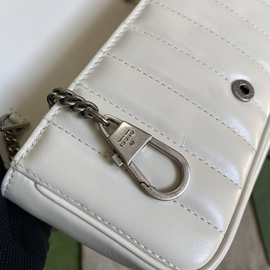 Gvc*1 GG Marmont Matelassé Mini Crossbody Bag Replica 476433