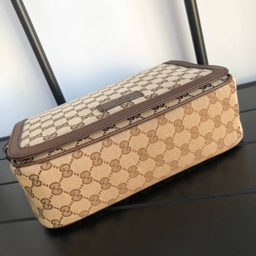 Gvc*1 GG Gvc*1ssima Medium Canvas Crossbody Bag Replica 449172