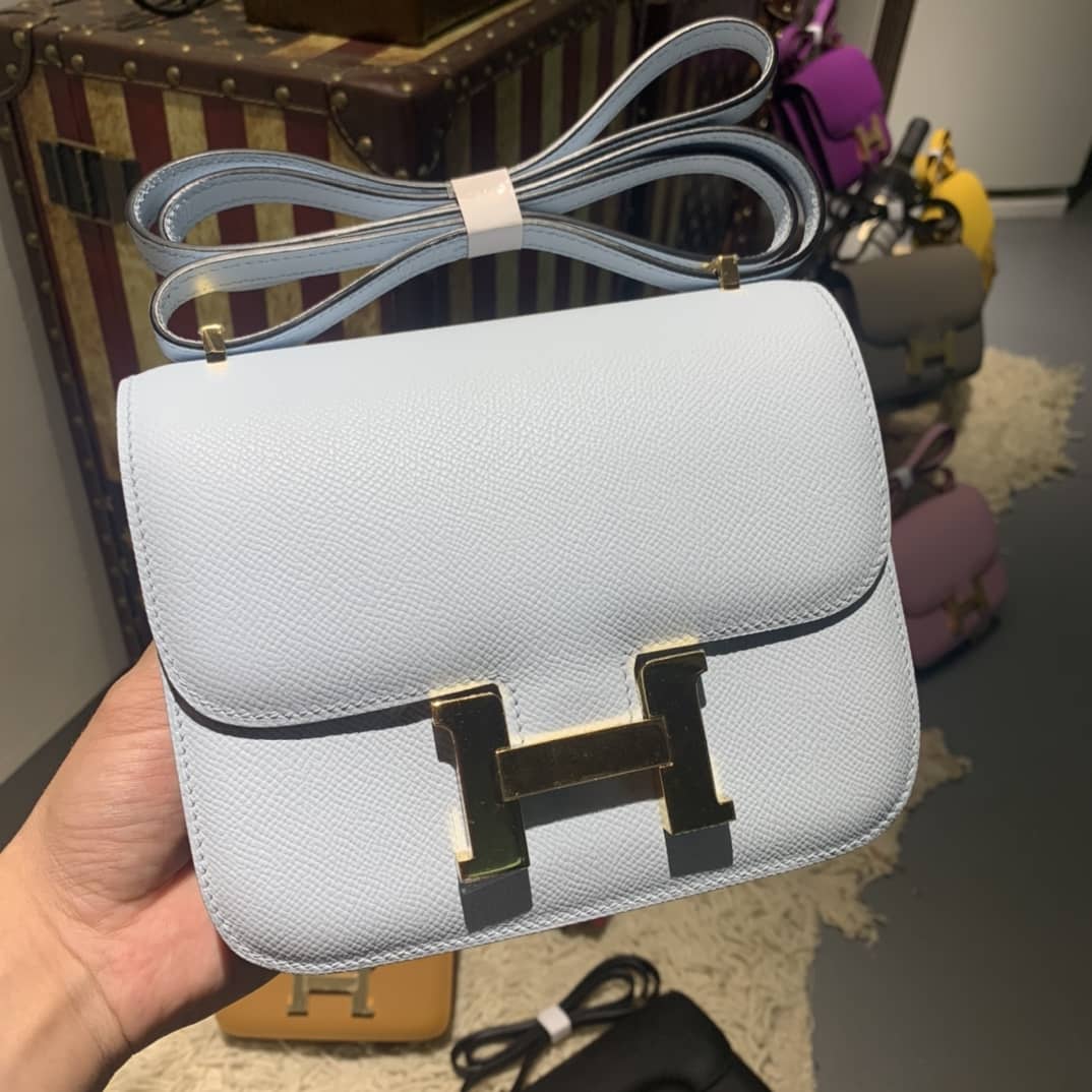 H**me5 Replica Constance Bag 18CM Epsom Leather