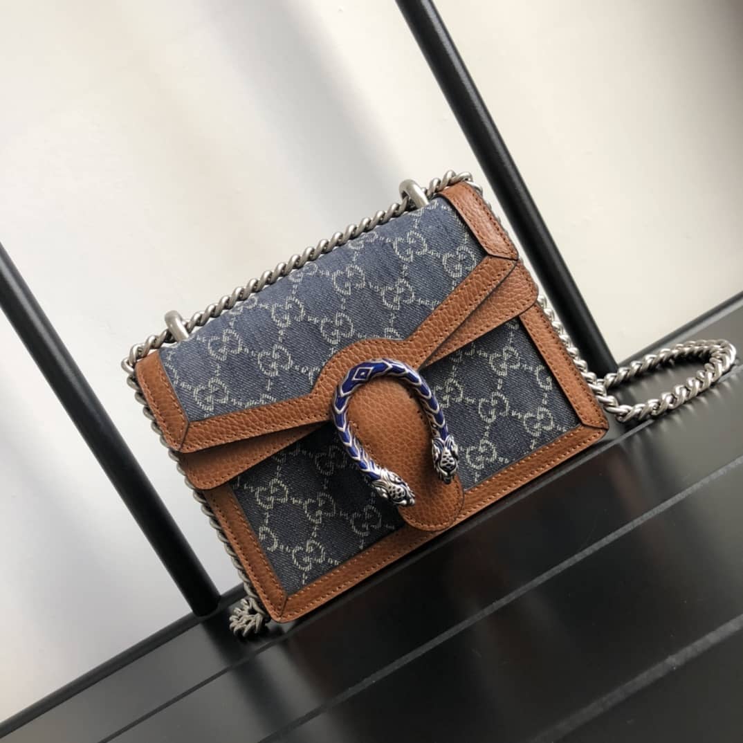 Gvc*1 GG Svp*me Dionysus 2way Mini Chain Shoulder Bag Replica Blue 421970