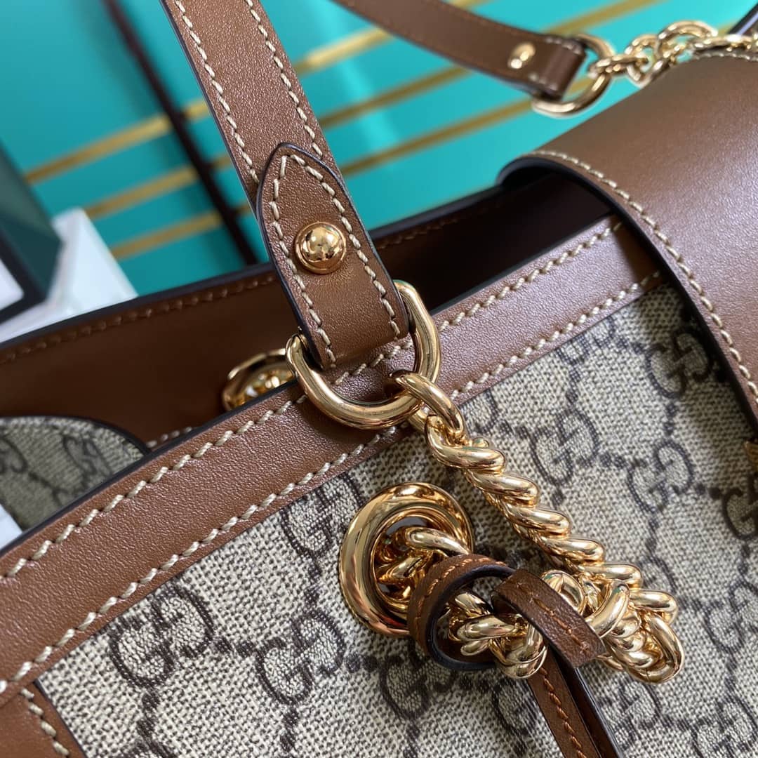 Gvc*1 Padlock GG Svp*me Canvas Shoulder Bag Replica 479197