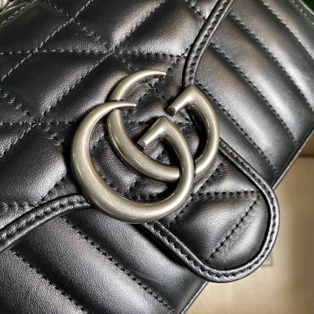 Gvc*1 Marmont GG Small matelassé Shoulder Bag Replica 443497