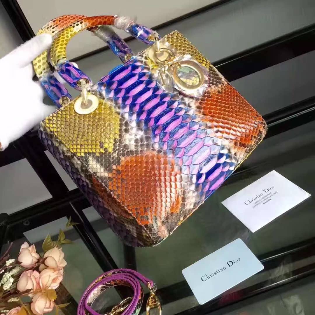 Chr1st1an D10r Lady D10r 24CM Replica Bag