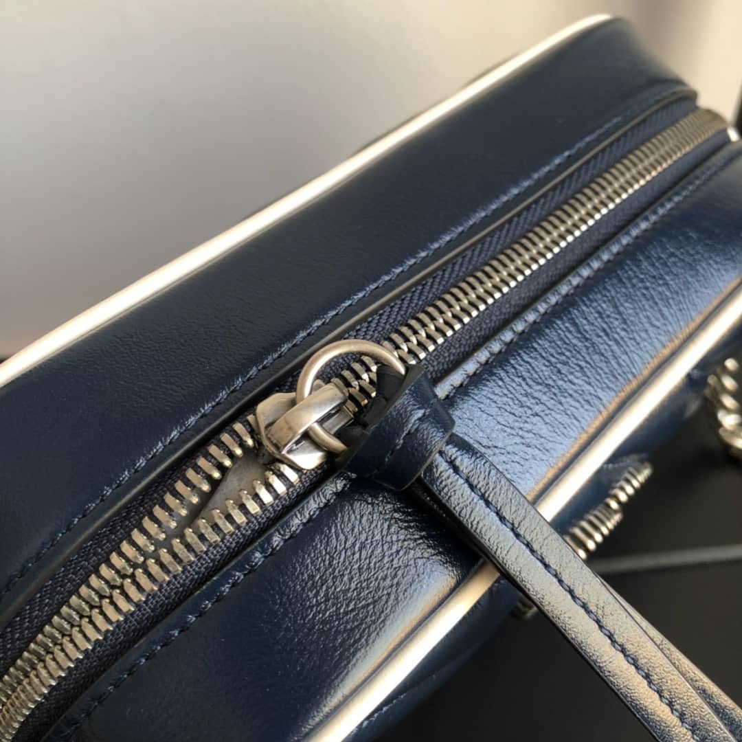Gvc*1 GG Marmont Matelassé Mini Bag Replica Blue 448065