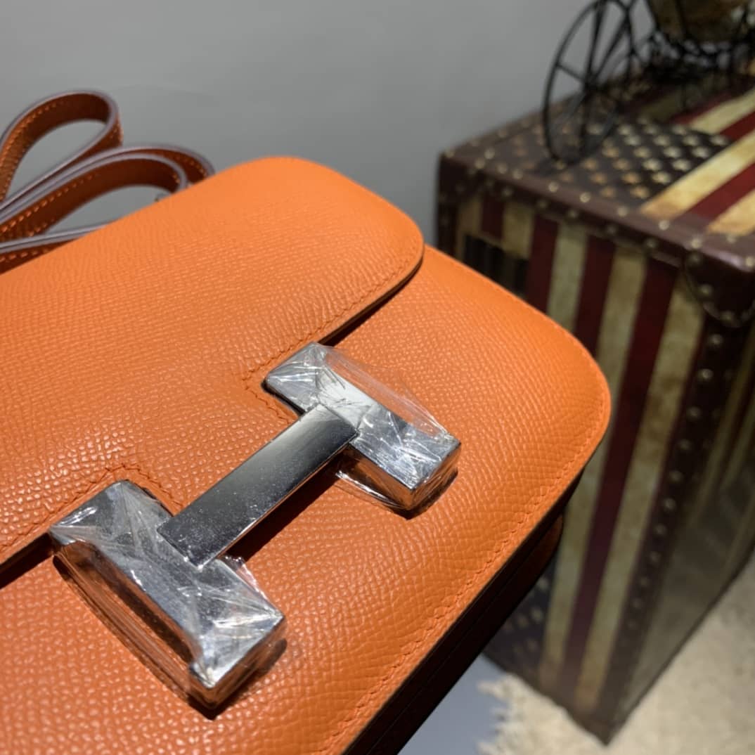 H**me5 Replica Constance Bag 18CM Epsom Leather
