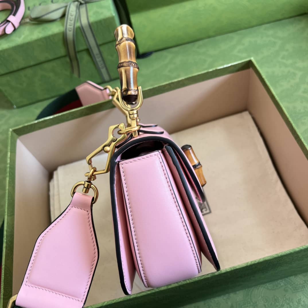 Gvc*1 Bamboo Mini Top Handle Bag Replica 686864