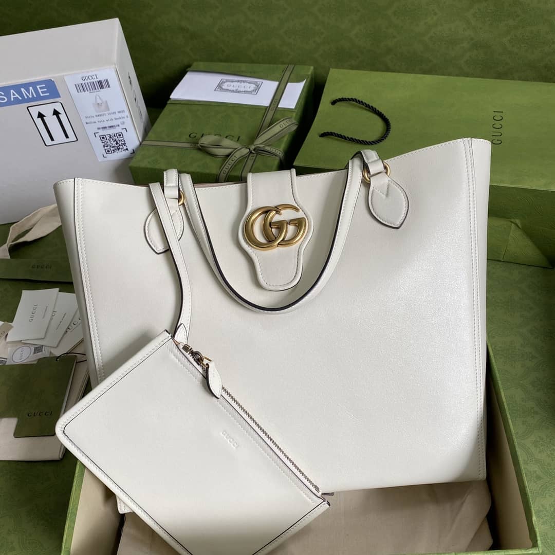 Gvc*1 Double G Medium Tote Replica 649577